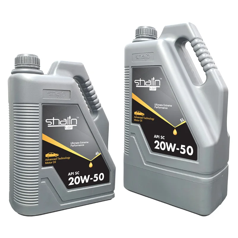 Shalin SAE 20w50 SC Low price engine oil virgin oil wholesale motor oil