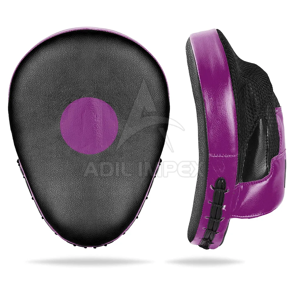 High Quality Martial Arts Pu Leather Boxing Focus Mitts Hand Puncing Pad Hand Target Mitts