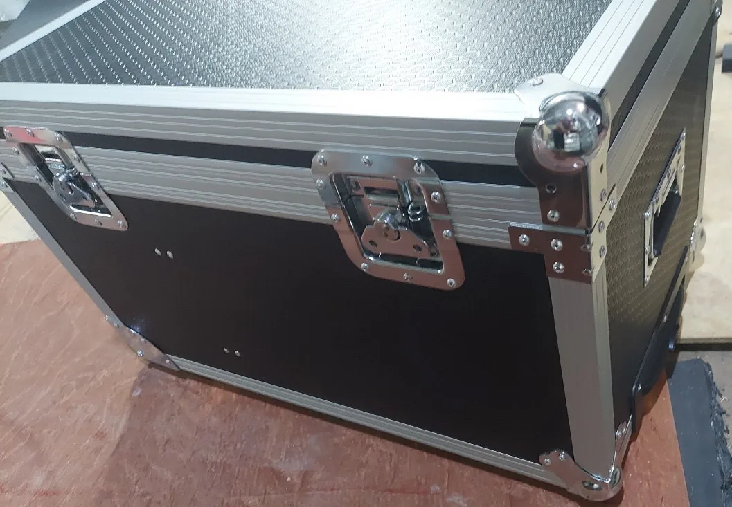 Factory Price Large Aluminium Flight Hard Case Tool Box Carry Foam Storage  Box Custom Case with Wheels and Handles