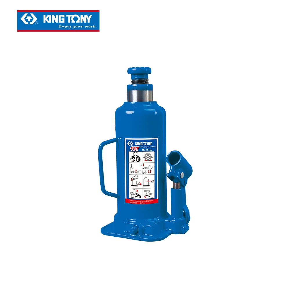 KING TONY 12.3kg Metal Efficient Hydraulic Jacks Industrial and Commercial 9TY112-32A-B