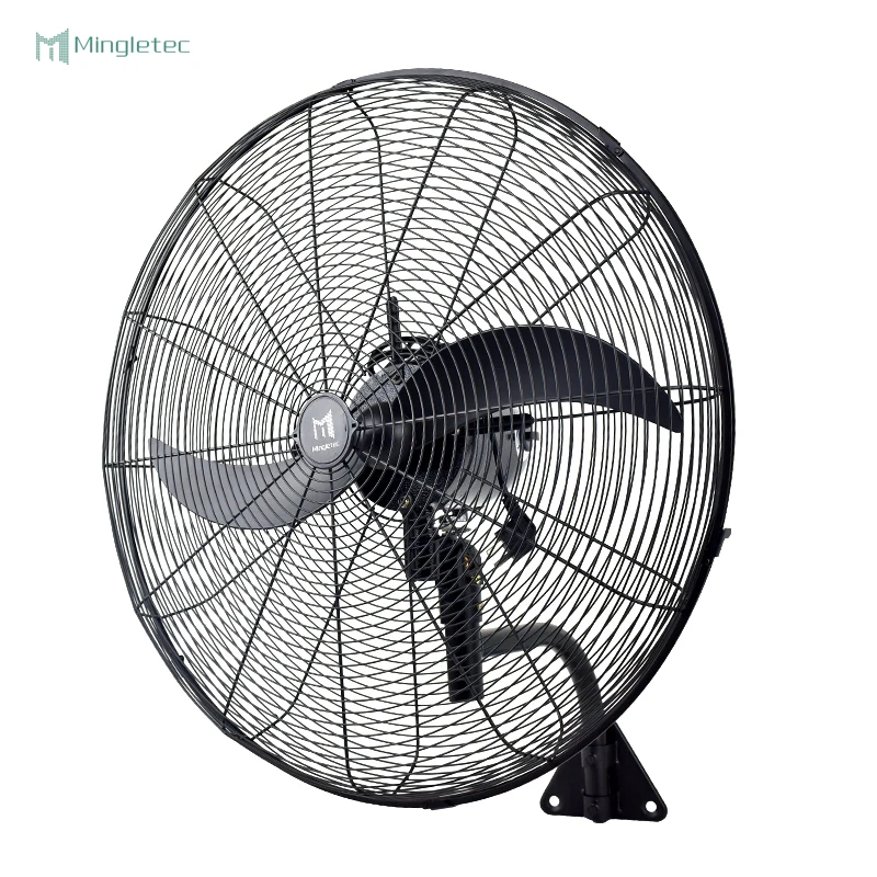 20 26 30 inch powerful Aluminum Blade DC Electric Industrial hanging oscillating Wall Fan