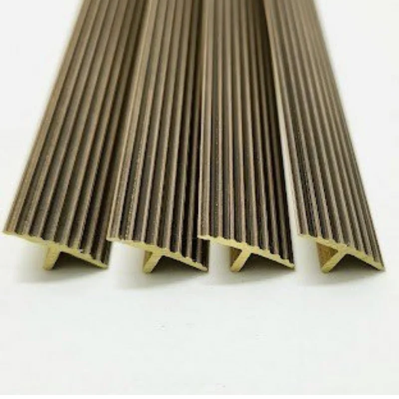 Brass Flat Bar Strip Plate Brushed Brass Floor Tile Trim Effective Supply Chain Management Vietnam Copper Extrusion Factory
