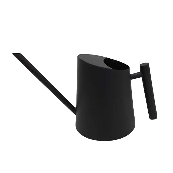 Watering Can 300Ml Mini Black Stainless Steel Watering Can Indoor Outdoor Plants Long Spout Watering Pot for Home Use Durable