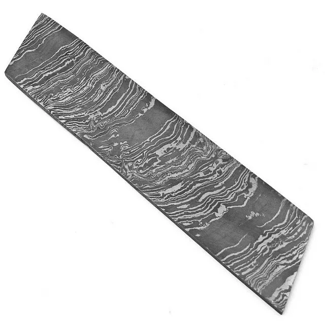 Custom Hand Forged Damascus Steel Rod Bar Billet Razor Tool for Jewelry & Knives Making