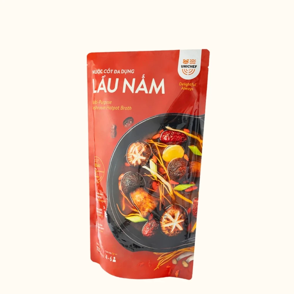 Hotpot Soup Sauce High Quality Mushroom Hotpot Broth Unique Flavor Multi-Purpose High-Grade Made In Vietnam Manufacturer