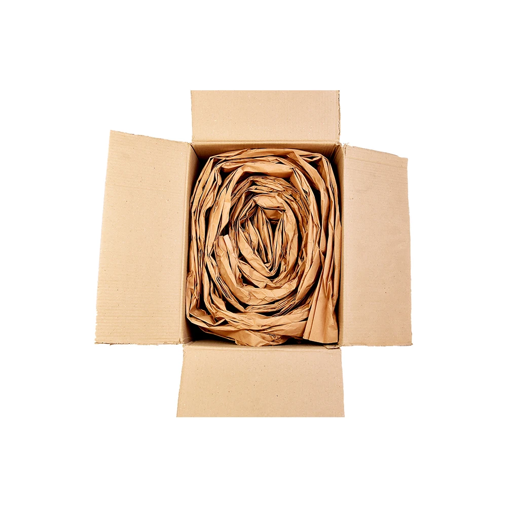 C Folded Void Fill Paper Packing Paper In Self Dispensed Box Environmentally friendly Moving And Shipping