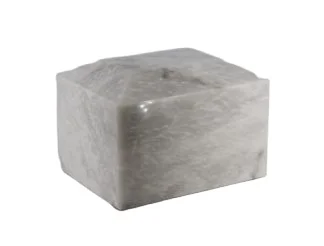 Rectangular Onyx Marble Urns, Classic marble urns for ashes, Handcrafted onyx marble urns