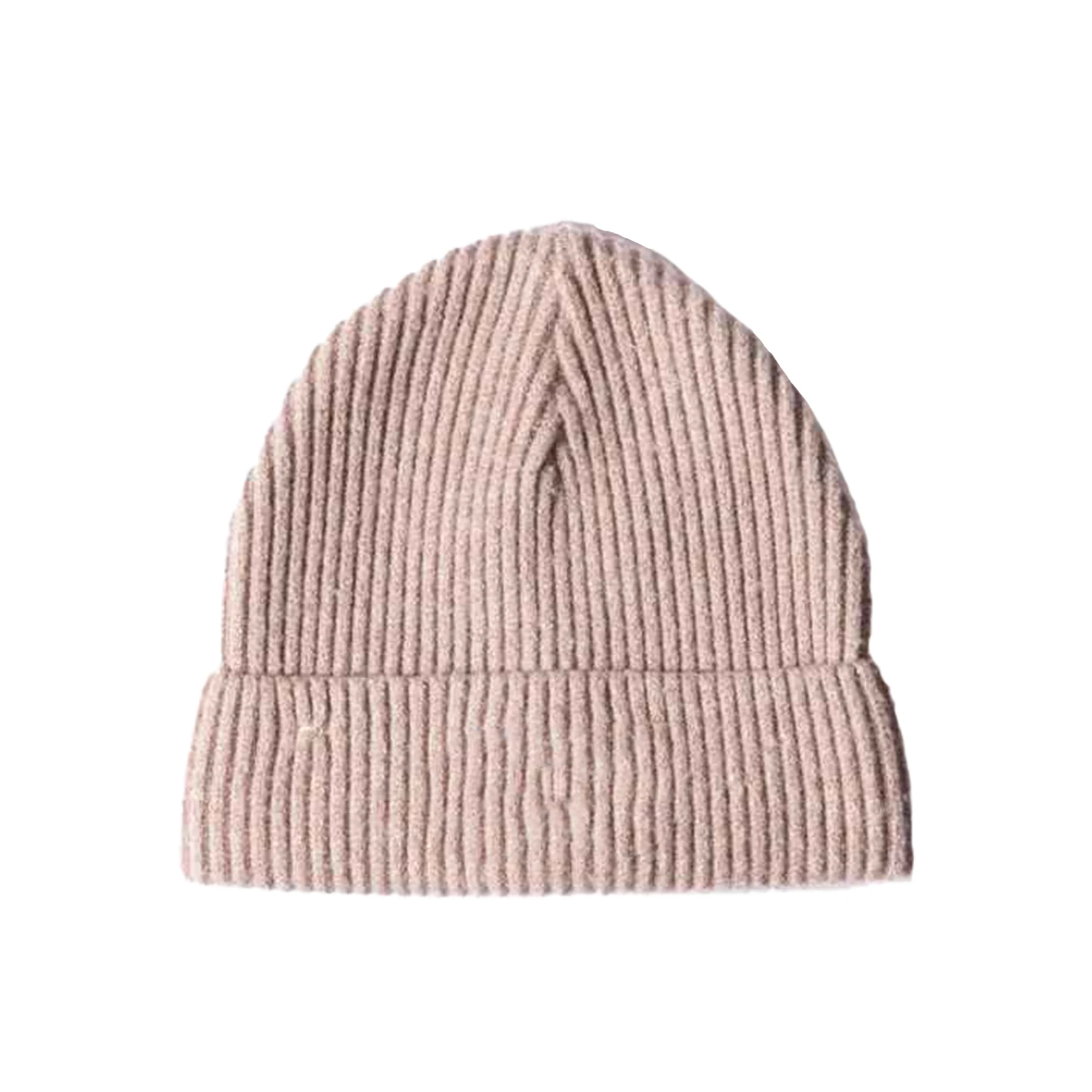 2024 Wholesales Custom Silicone Logo Hats 100% Acrylic Unisex Warm Winter Beanie Hat Smooth Faux Woll Cap