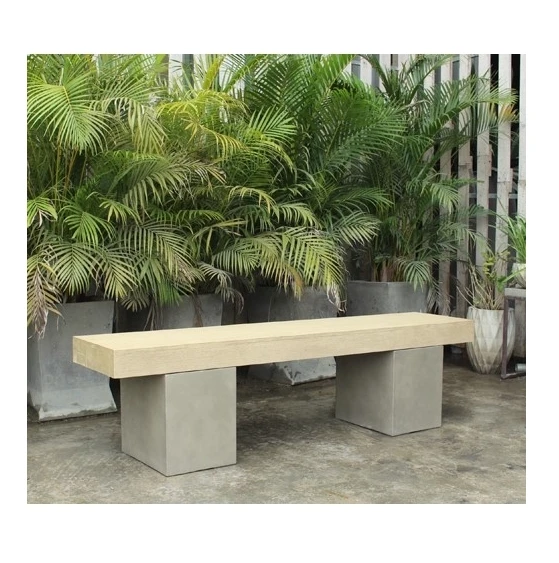 Bench with Top High Quality Absolutely waterproof, suitable for all weather outdoors Outdoor Furniture for Best Price