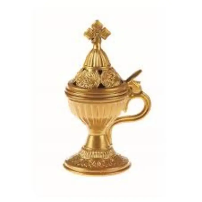Brass Classical Incense Burner Church Supplies Catholic Incense, Burners, and Holders