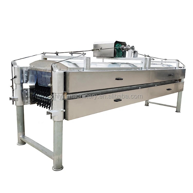 Automatic Chicken Plucking Machine Halal Poultry Slaughtering Machine Chicken Duck Goose Plucking Equipment