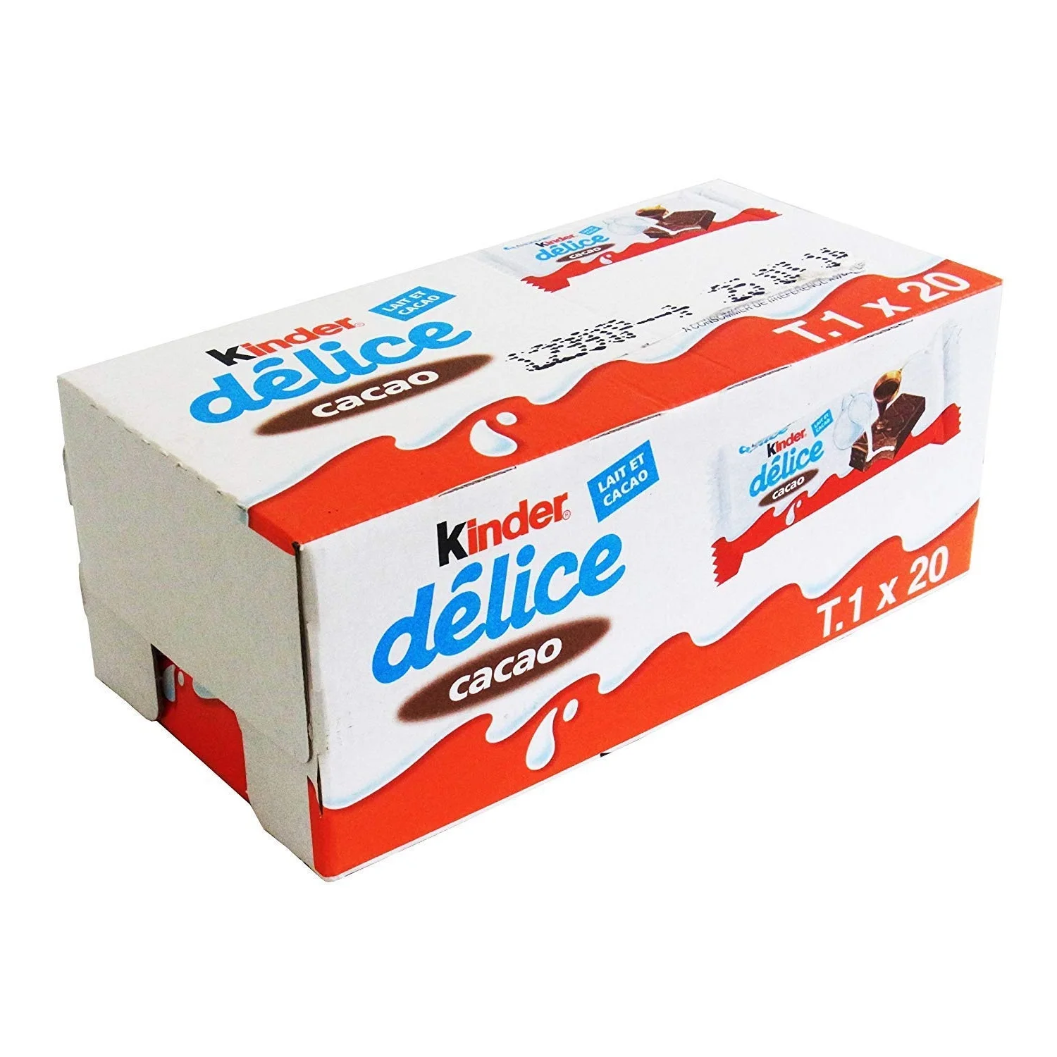 Best Price for Kinder Delice Sweet Chocolate Cake Milk Cream Flavored with Jam Nuts Fruits Biscuits Candies Egg Pattern Pieces