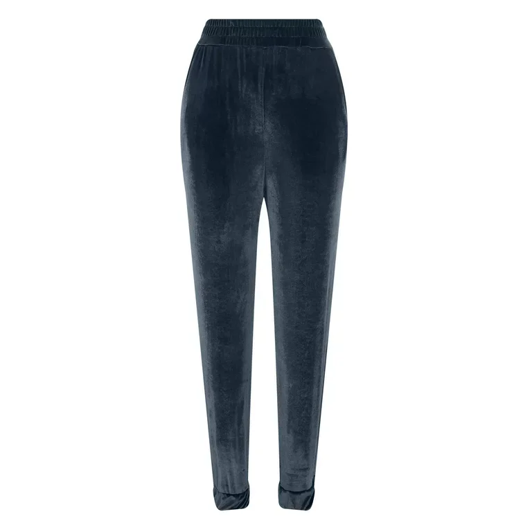 2024 New Winter Women Velvet pants custom Fleece High Waist breathable Warm Velvet pants