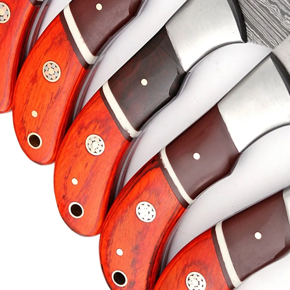 Best Quality Damascus Steel Kitchen Knife Sets For Chef / Pakistan Made Handmade Damascus Steel Chef Knives Set