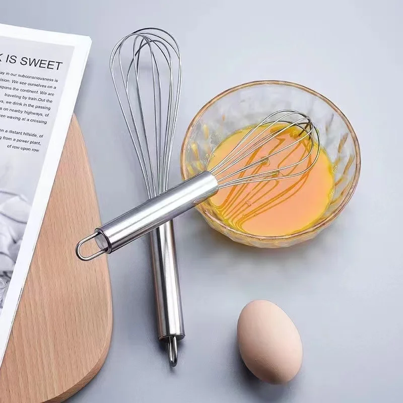 Нержавеющая сталь многофункциональный размеры яйцо ручной миксер кухня яичное било оптом кухонные принадлежности, приспособления для яичное било