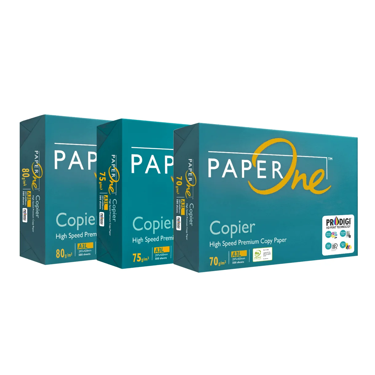 PAPERONE A4 COPIER PAPER WHITE (210MM X 297MM) (500 SHEETS)