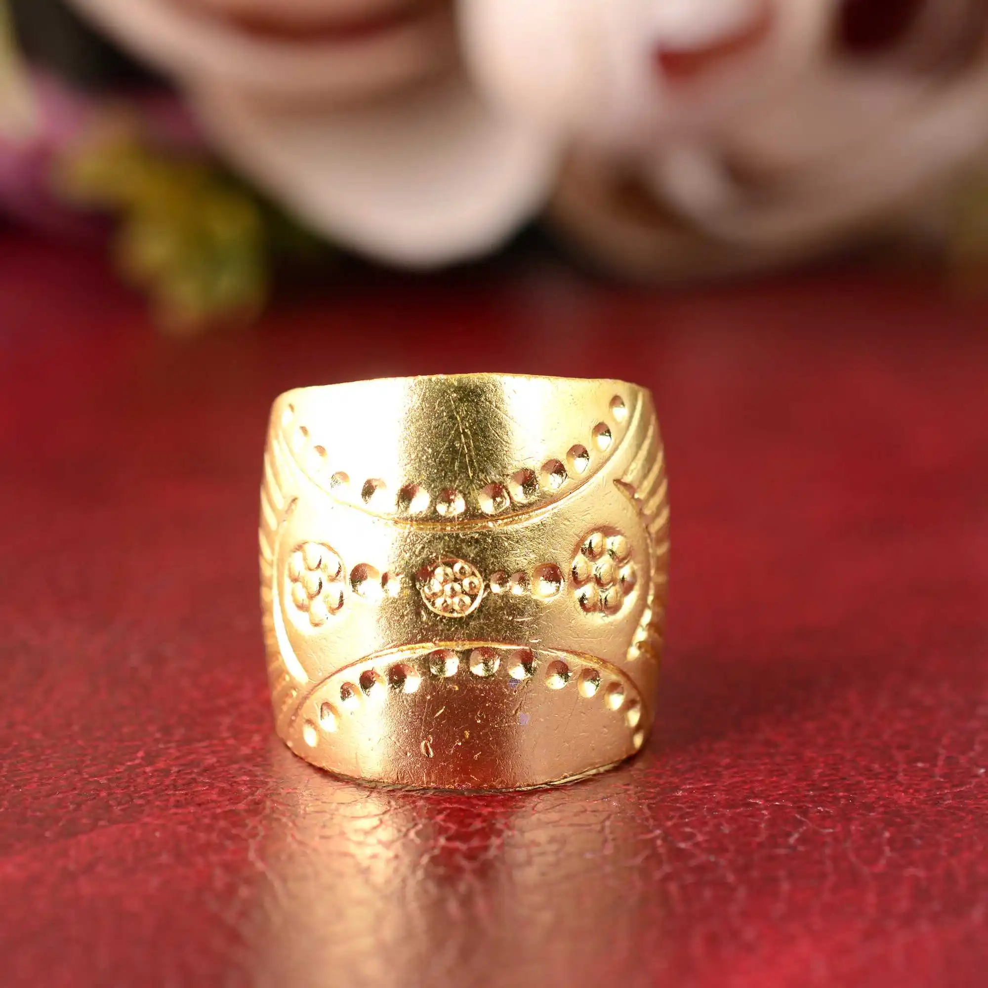Три модели Модные Позолоченные полосатые широкие кольца 18K из нержавеющей стали ювелирные изделия женские свадебные без выцветания