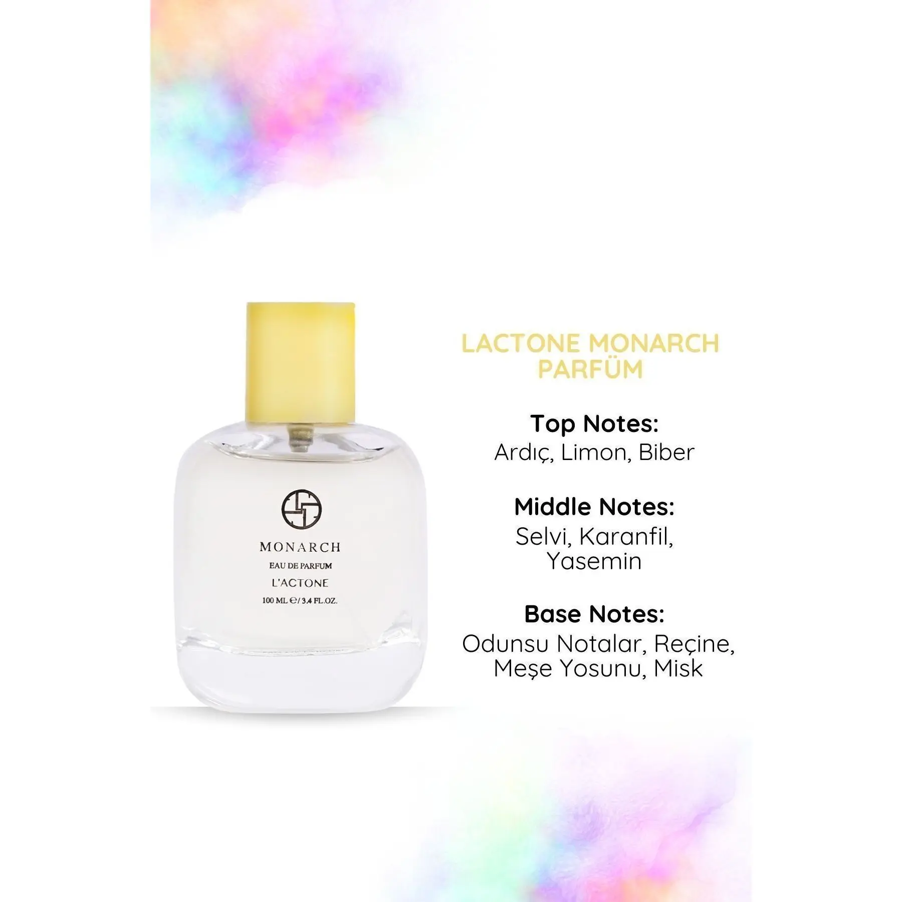 LACTONE 100ML Unisex Luxury Perfume EDP Premium Woody Oud Wood Scent Adult Premium Parfum in Spray Form
