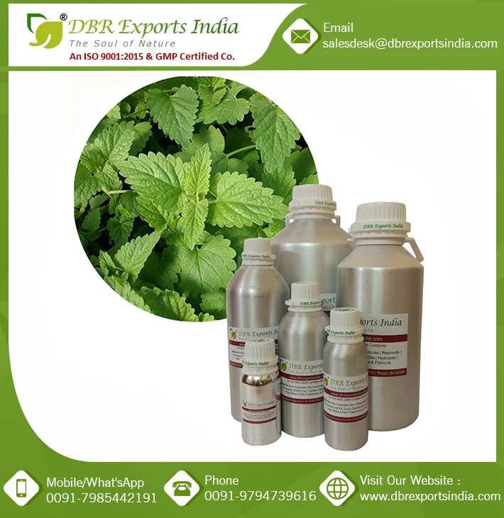 Wholesaler of Lemon Balm Melissa Oil Manufacturer of Lemon Balm Melissa Oil at wholesale price