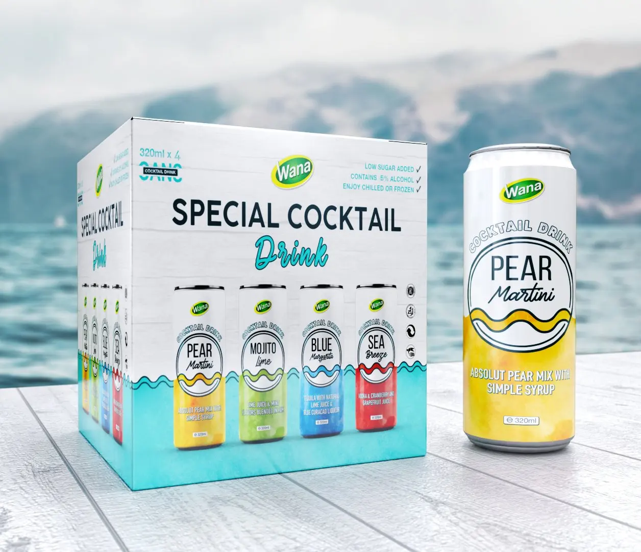 OEM/ private label Cocktail Drink in 500ml Can from manufacture in Viet Nam