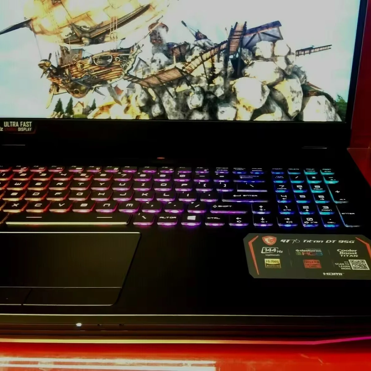 Best Quality Sales For GT76 9th Gen Intel i9 Core processor RTX 2080 Gaming laptop