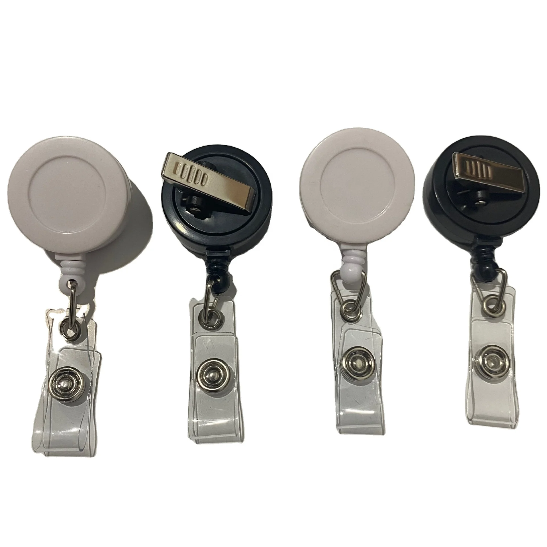 Поворотный зажим из крокодиловой кожи, легко выдвижной значок с именем, 360 Вращающийся рабочий сертификат, нагрудный жетон