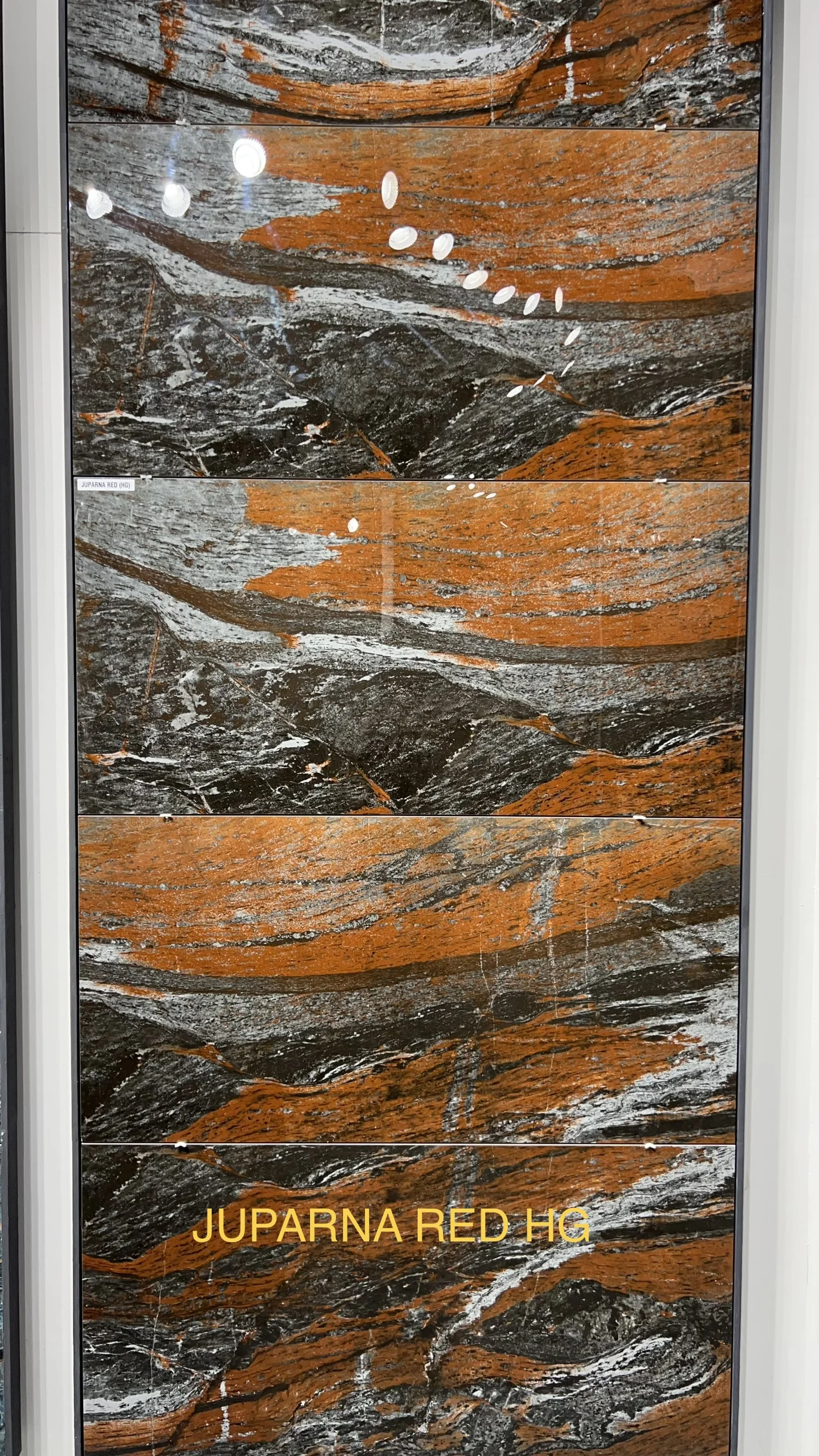 600X1200 MM Porcelain tiles with glossy surface gives perfect finishing to the interior and exterior of home