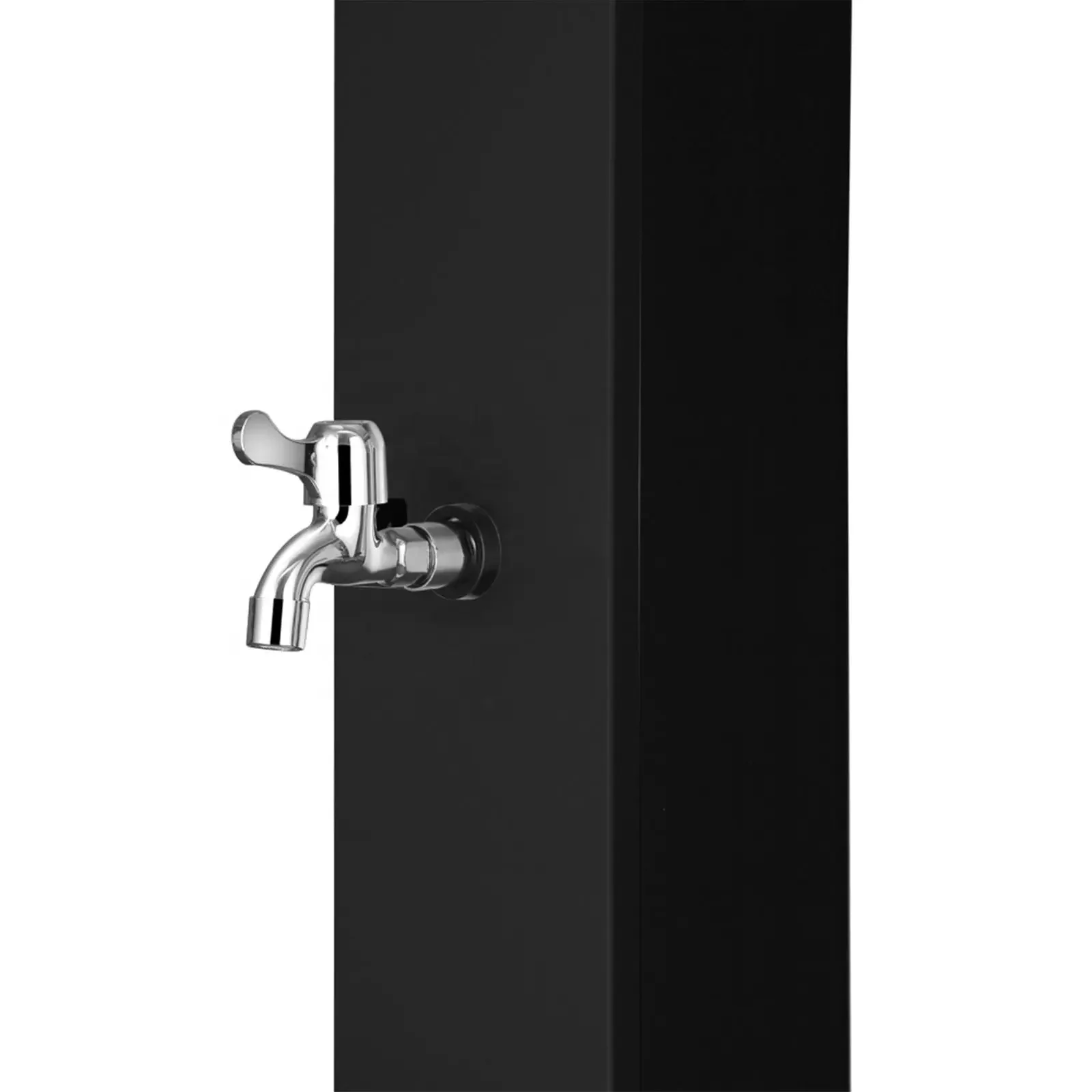40L large capacity square Outdoor garden shower solar  flexible portable PVC body auto-heated outdoor beach shower