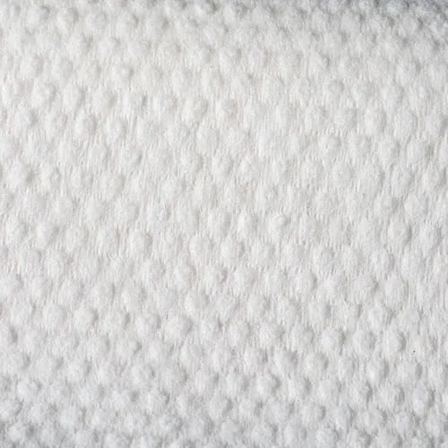 Small Dots Pearl Pattern Polyester Nonwoven Fabric Roll Good Embossed Spunlace Fabric Pet Raw Materials For Dry Wet Wipes