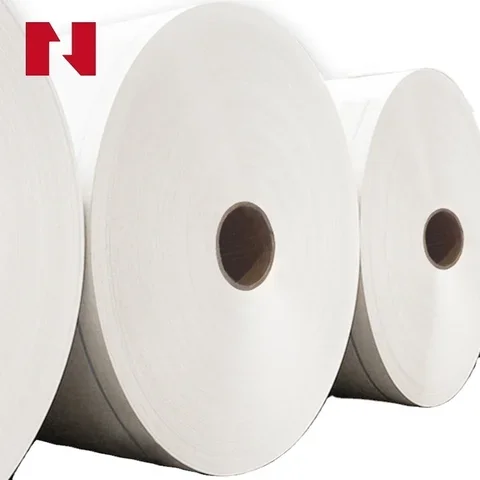 80g semi glossy coated art paper permanent hotmelt adhesive 60g white glassine