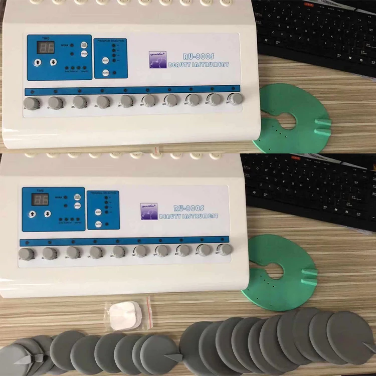 2023 Professional Design Electronic Muscle Stimulation Body Shaping Machine EMS Vacuum Lymph Drainage Machine Best Price for Sa