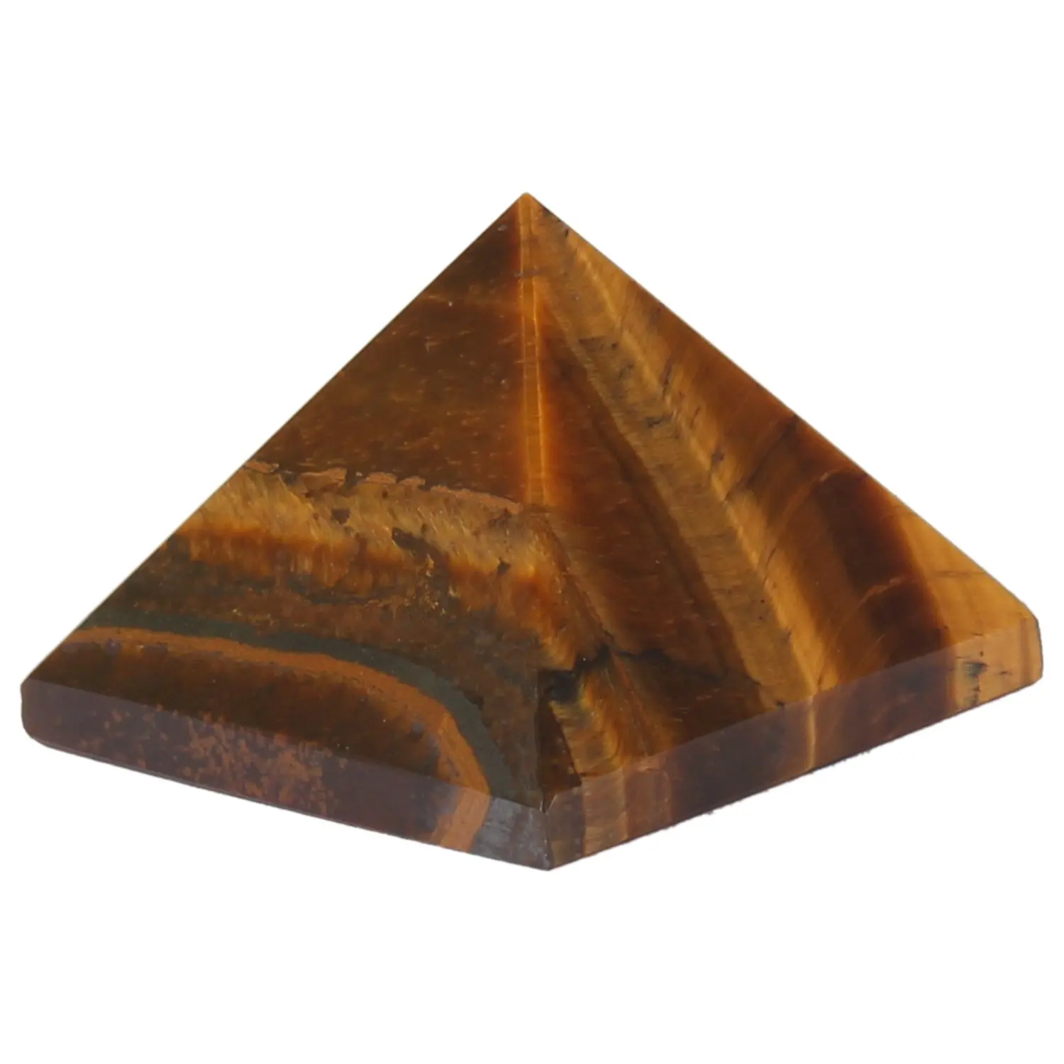 Natural Stone Tiger Eye Stone Pyramid online buy from moin agate Chakra Stone For Used As Chakra Crystal Pyramid