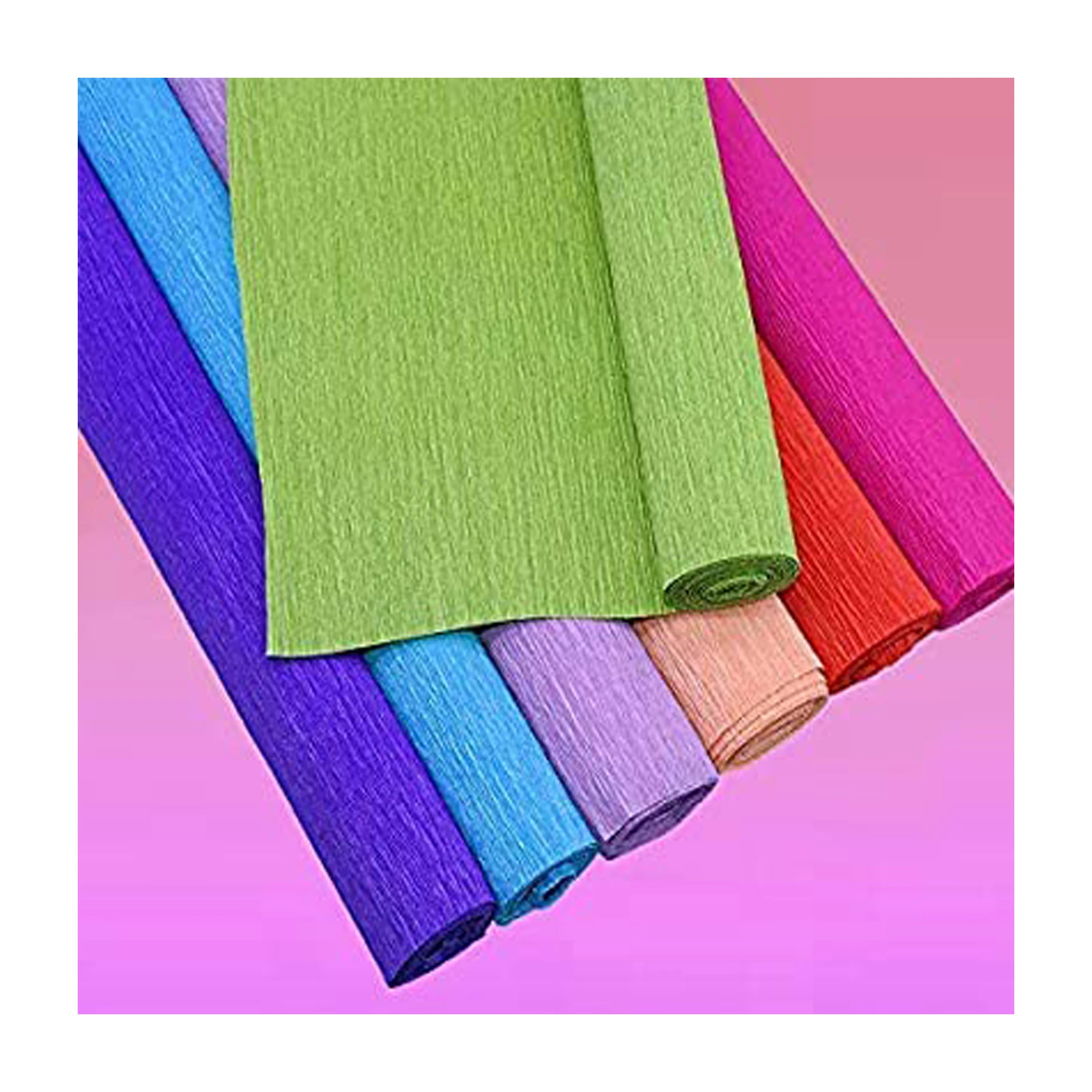 Professional Factory Laminated Pipe Insulation Crepe Paper Tube Natural Brown Crepe Paper Tube