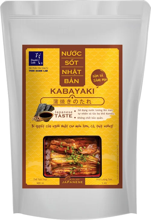 Vietnamese Brand Japanese Authentic Rich Flavor Soy Sauce Japanese Kabayaki Sauce (Unagi Eel Sauce) For Making Food