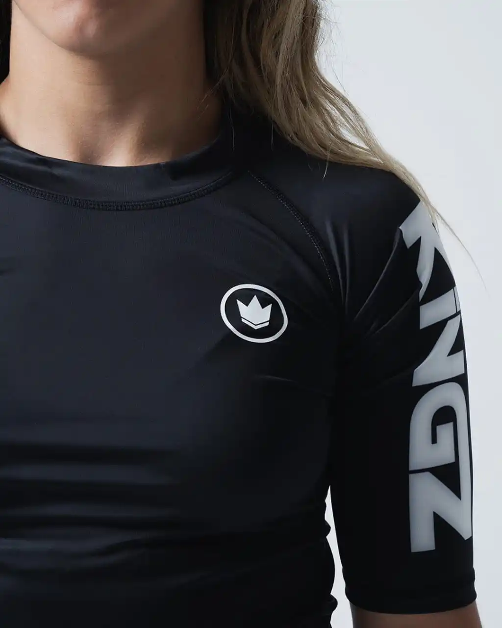 Custom Logo Unisex Rush Guard Compression Shirt Jiu-Jitsu BJJ Ranked Long Sleeve MMA Rashguard Men Women Children Made Fabric