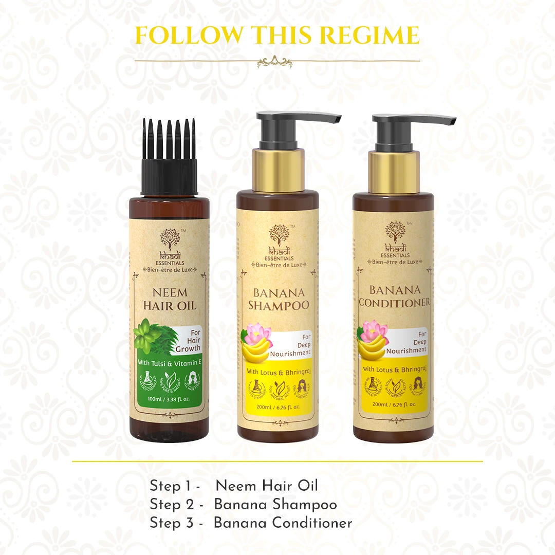 Buy Aloevera & Bhringraj Made Banana Conditioner For Smooth Shine and Dry Frizzy Hair Chemical Free Conditioner