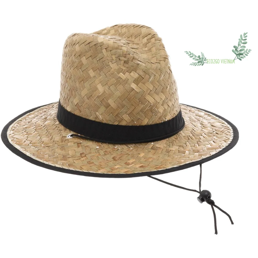 Best Seller 2024!!! Wholesale Straw Hats Straw hats for men Straw hats summer women With Customized Design Size In Vietnam