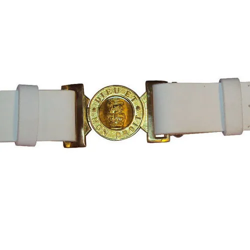 High Quality Genuine Leather Belt customized sam brown leather belt with cross for tactical band merchandise