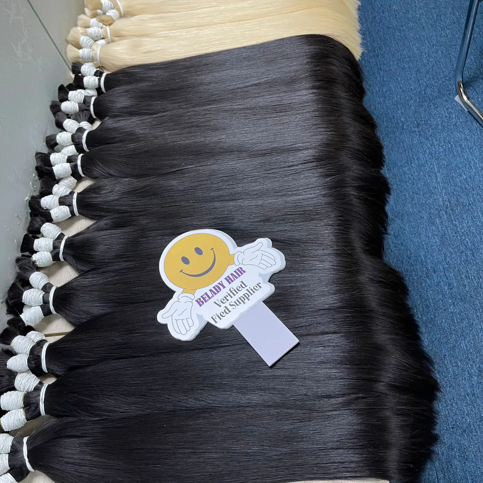 Human Hair Wholesale Virgin Black Hair Luxury Top Quality Factory Bulk Brown Natural Straight Vietnam