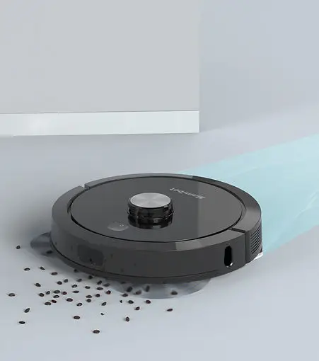 Mamibot EXVAC900S LDS 5.0 robot cleaner with trash self-emptying configured with the latest Lidar navigation system