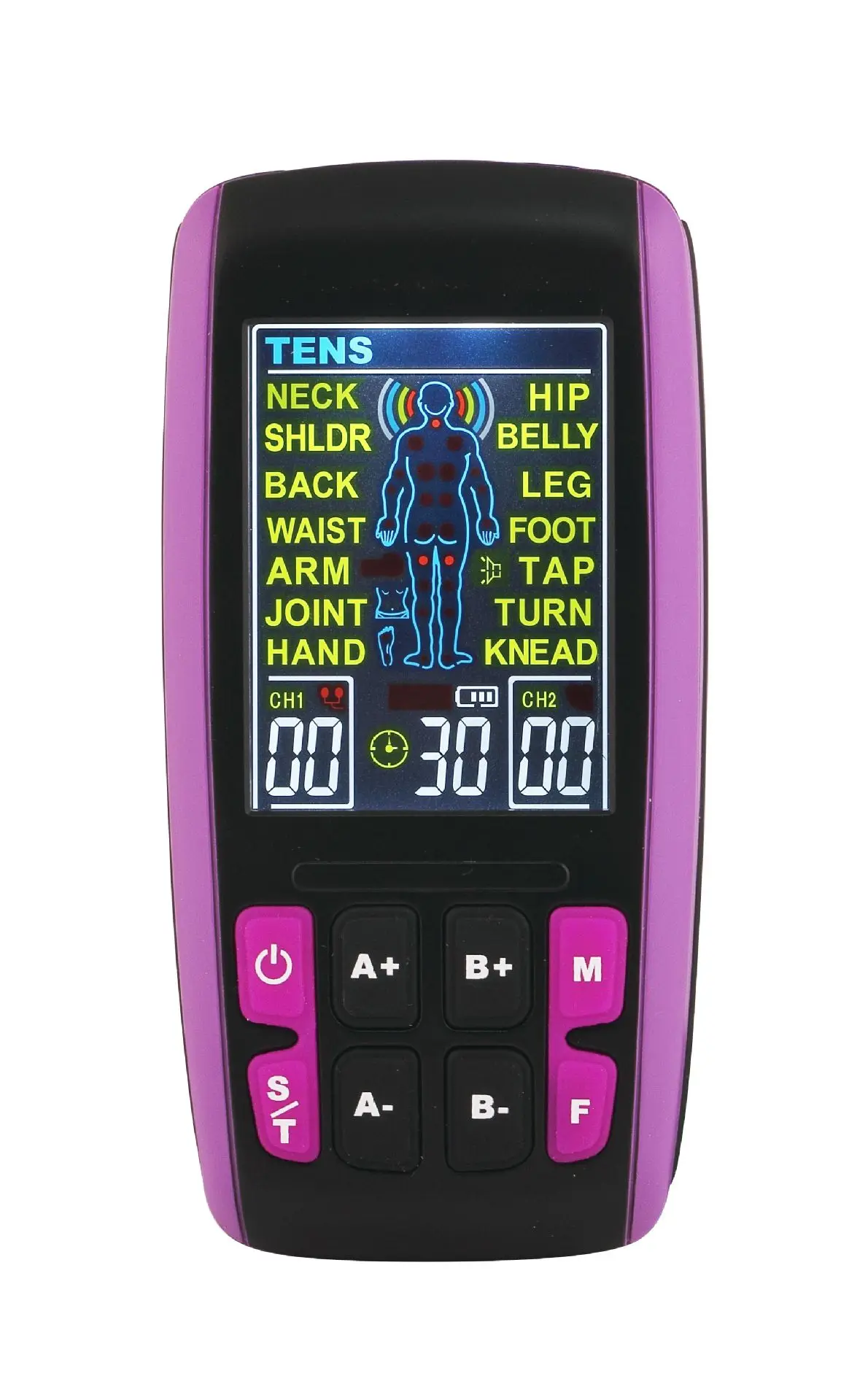 Multifunctional physiotherapy instrument massager TENS EMS meridian instrument physiotherapy pulse electrotherapy instrument