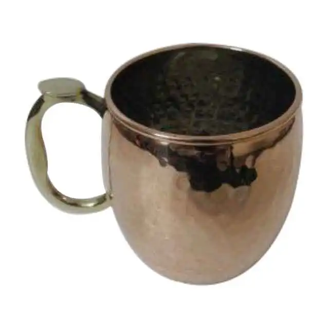 Top Selling Moscow Mule Coffee Mug  For Ayurveda Health Set Of 2 Shiny Polished Copper Mug Coffee Cold Drink Moscow Mule Mug