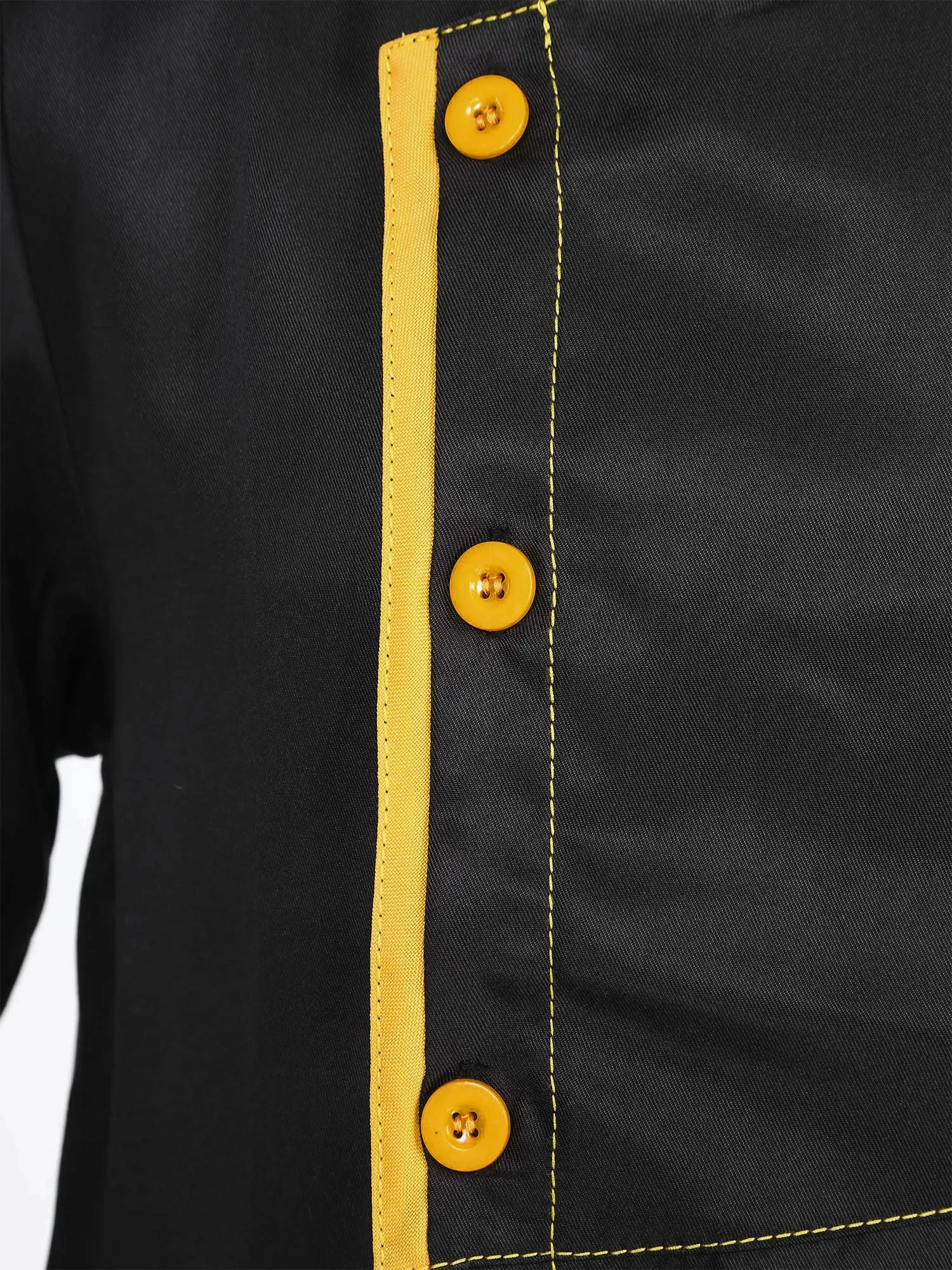 Waiter Restaurant Hotel Clothes Long Sleeve Customized 100% Pure Cotton Material Chef Uniform Work Uniform Waiter Uniform Set