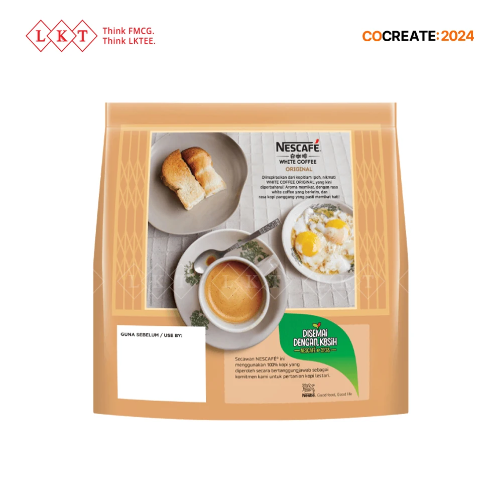 Nes cafe White Coffee Original 33 г растворимый кофейный порошок одного происхождения обжаренный кофе Малайзия Прямая поставка оптом экспорт