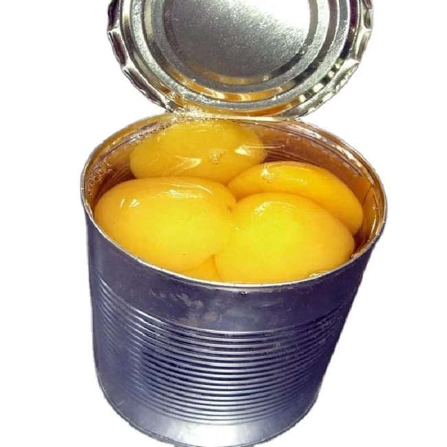 Натуральный вкус хорошего качества 425 г/820 г/3000 г оптовая продажа органических свежих консервированных персиков от поставщика