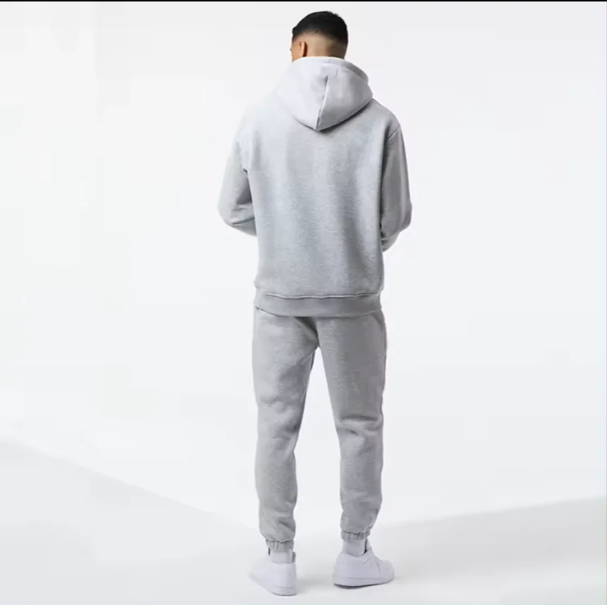 New Training Tracksuit for Men Comfortable Track Suit for Men Hip Hop Quality Custom Fleece Hoodie Manufacturer