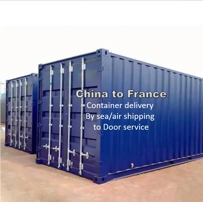 China to France New dry container design 20ft/40ft steel shipping container consolidation service Door to Door