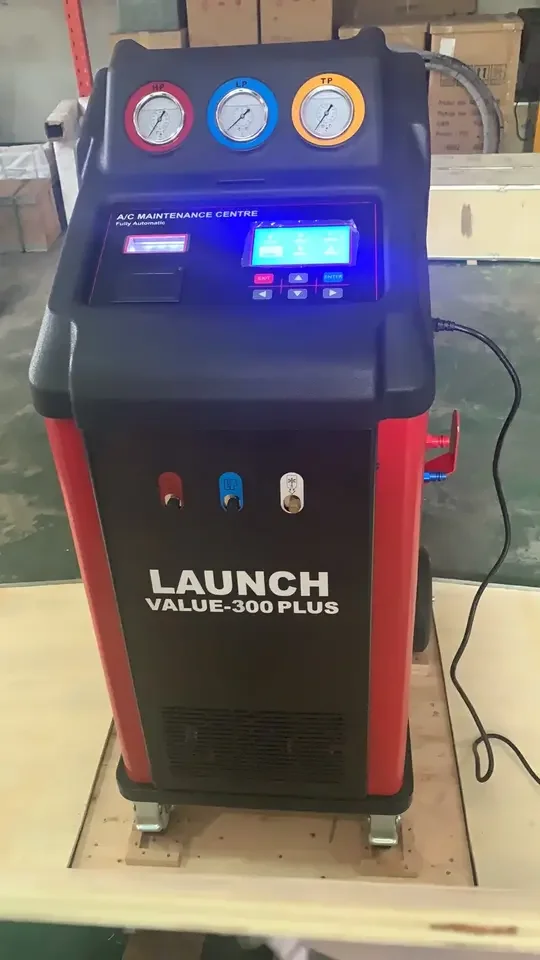 Launch Value-300 Plus Automotive Refrigerant R134a R1234yf Car air conditioner service Station Ac Flushing Machine