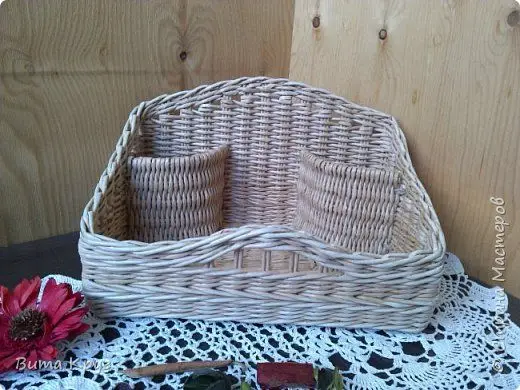 Most Popular Rattan Knife & Fork Storage Basket Holder, Tableware Arrangement Basket, Chopstick Cosmetics Storage Holder Basket