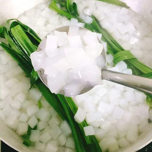 Кокосовое желе (nata de coco) -качественный вьетнамский продукт помогающий улучшать вкус ваших